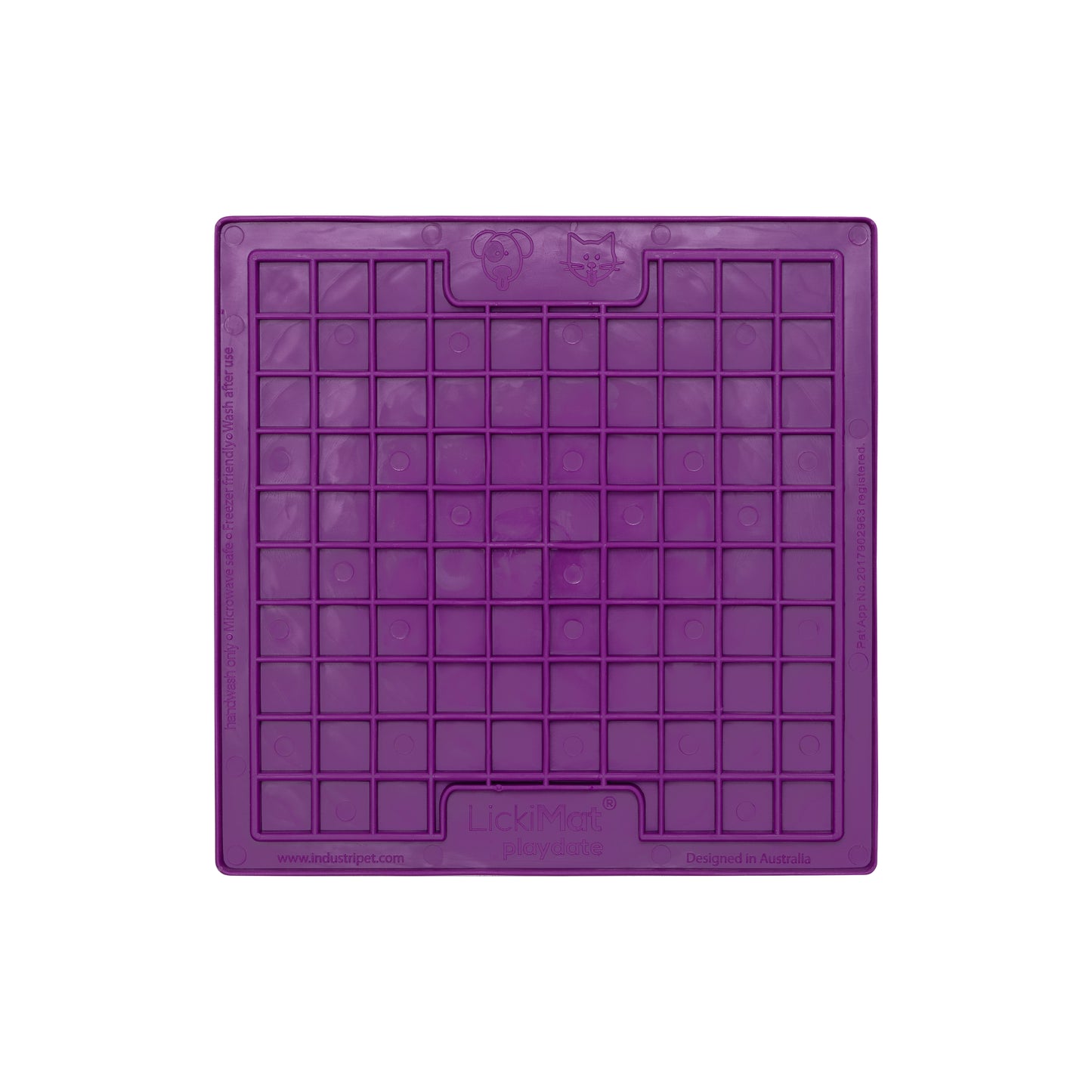 LickiMat Playdate for Dogs Purple
