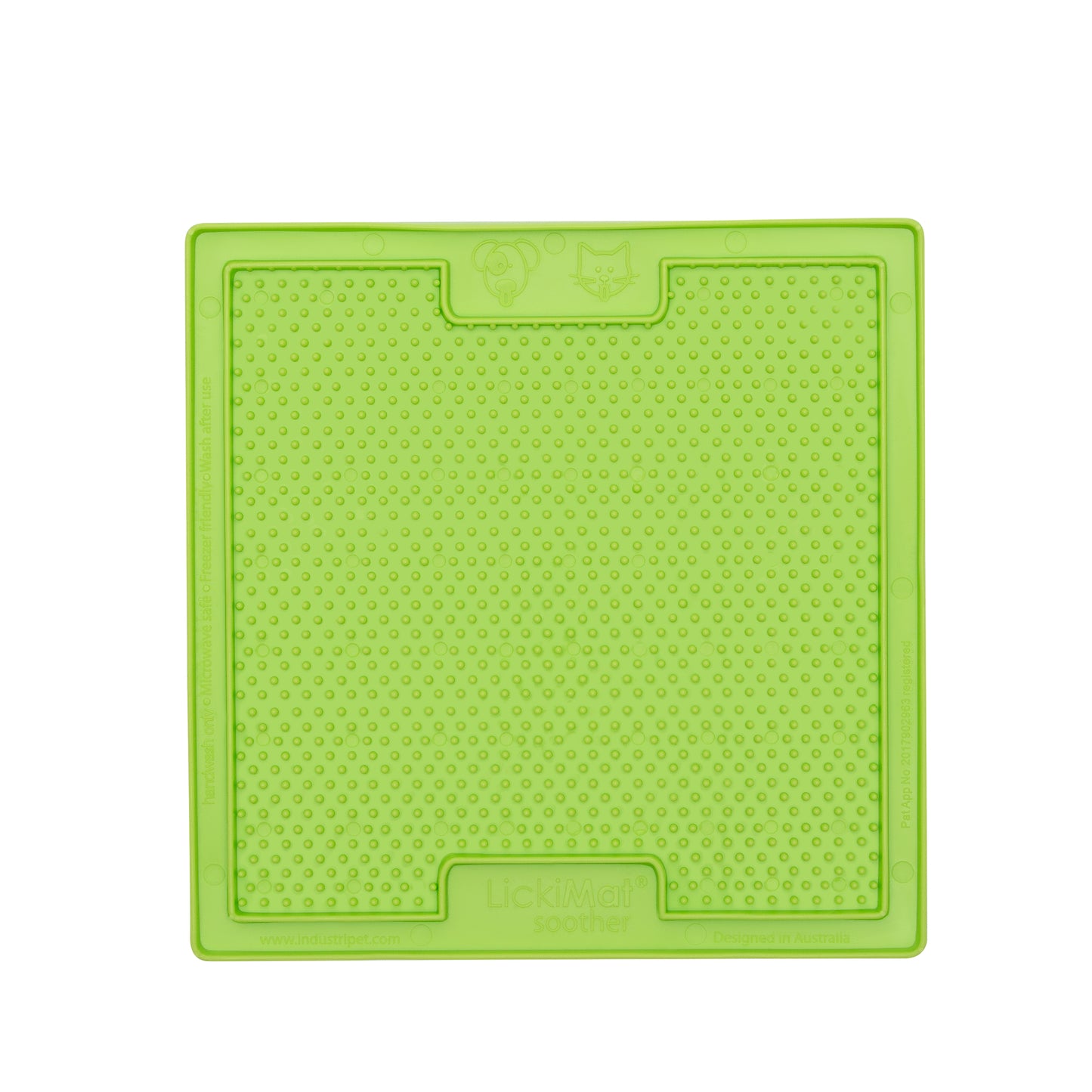 LickiMat Soother for Dogs Green