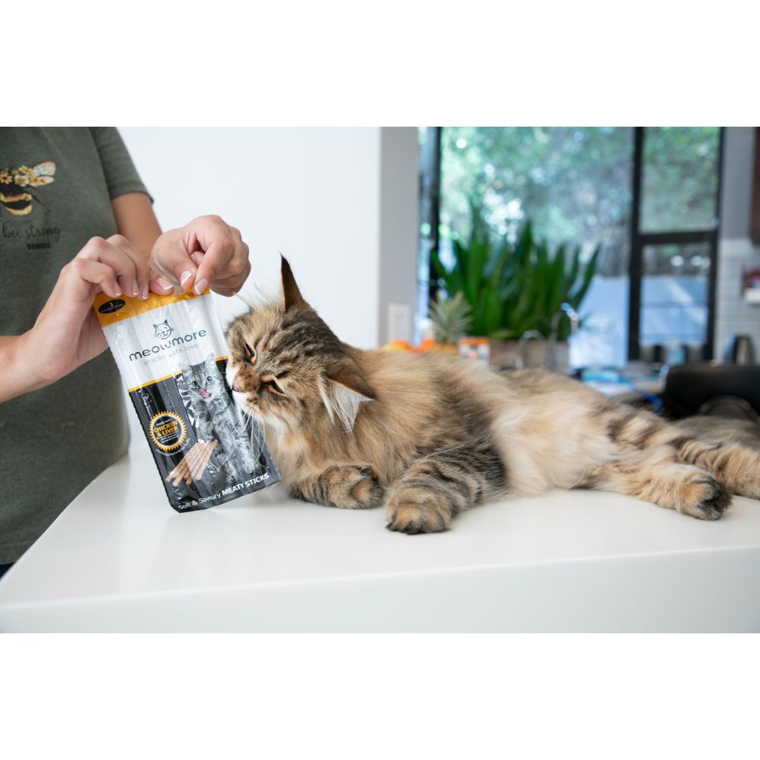 MeowMore Cat Treat Sticks (15g)