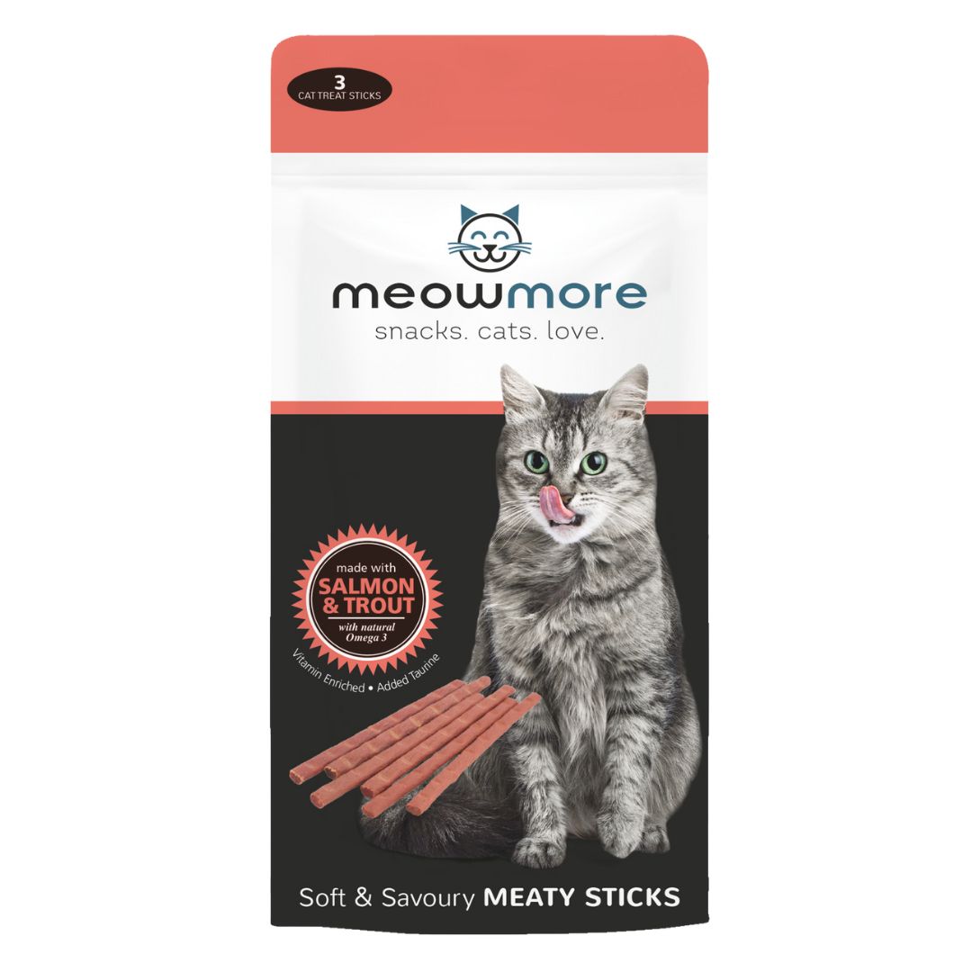 MeowMore Cat Treat Sticks (15g)