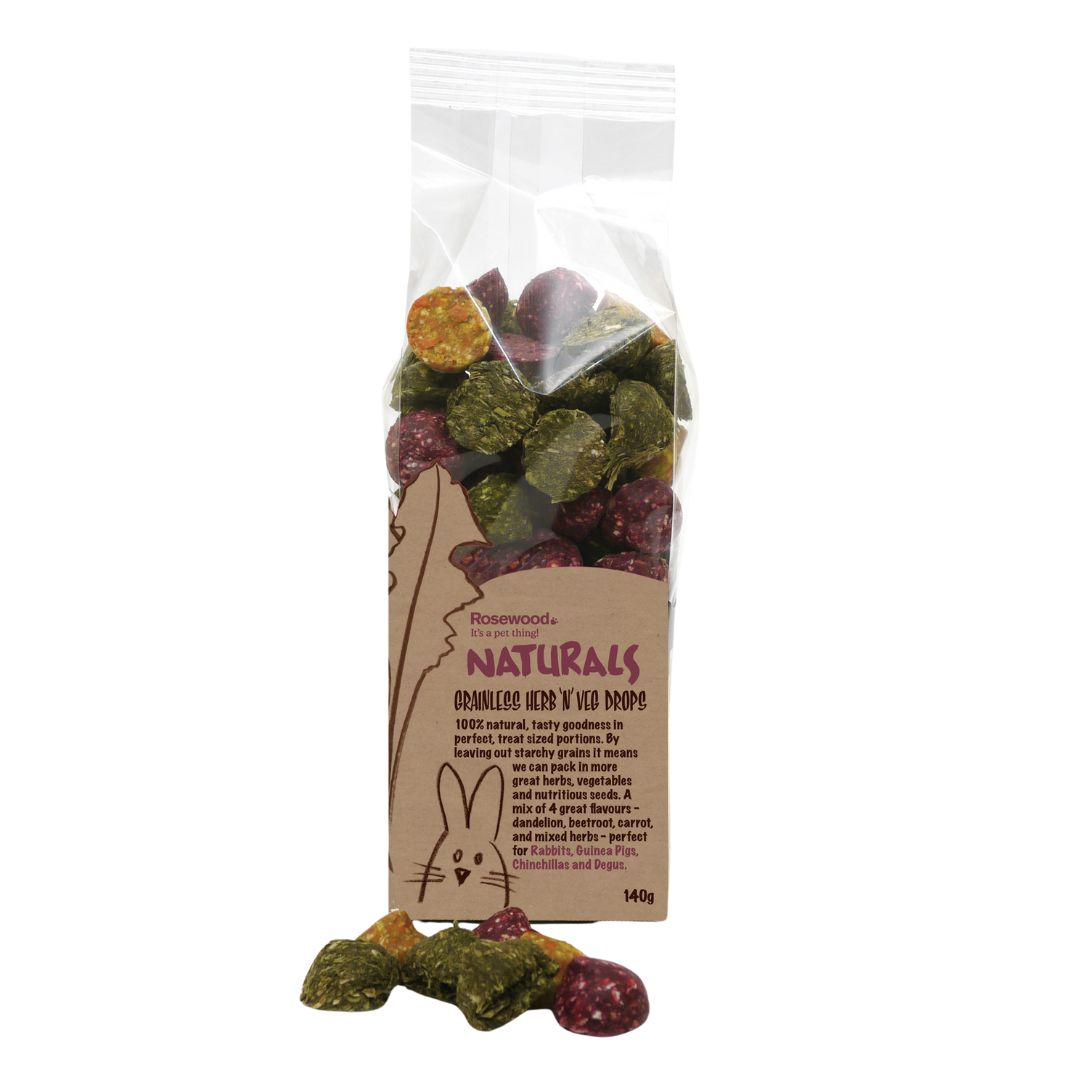 Naturals Grainless Herbs & Veg Drops 140g