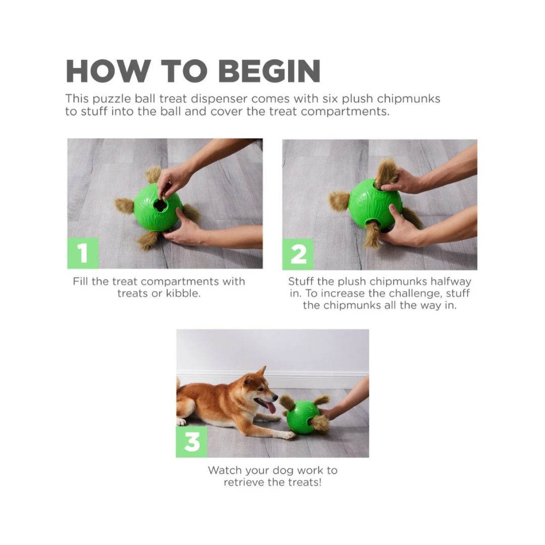 Nina Ottosson Dog Snuffle 'n Treat Ball