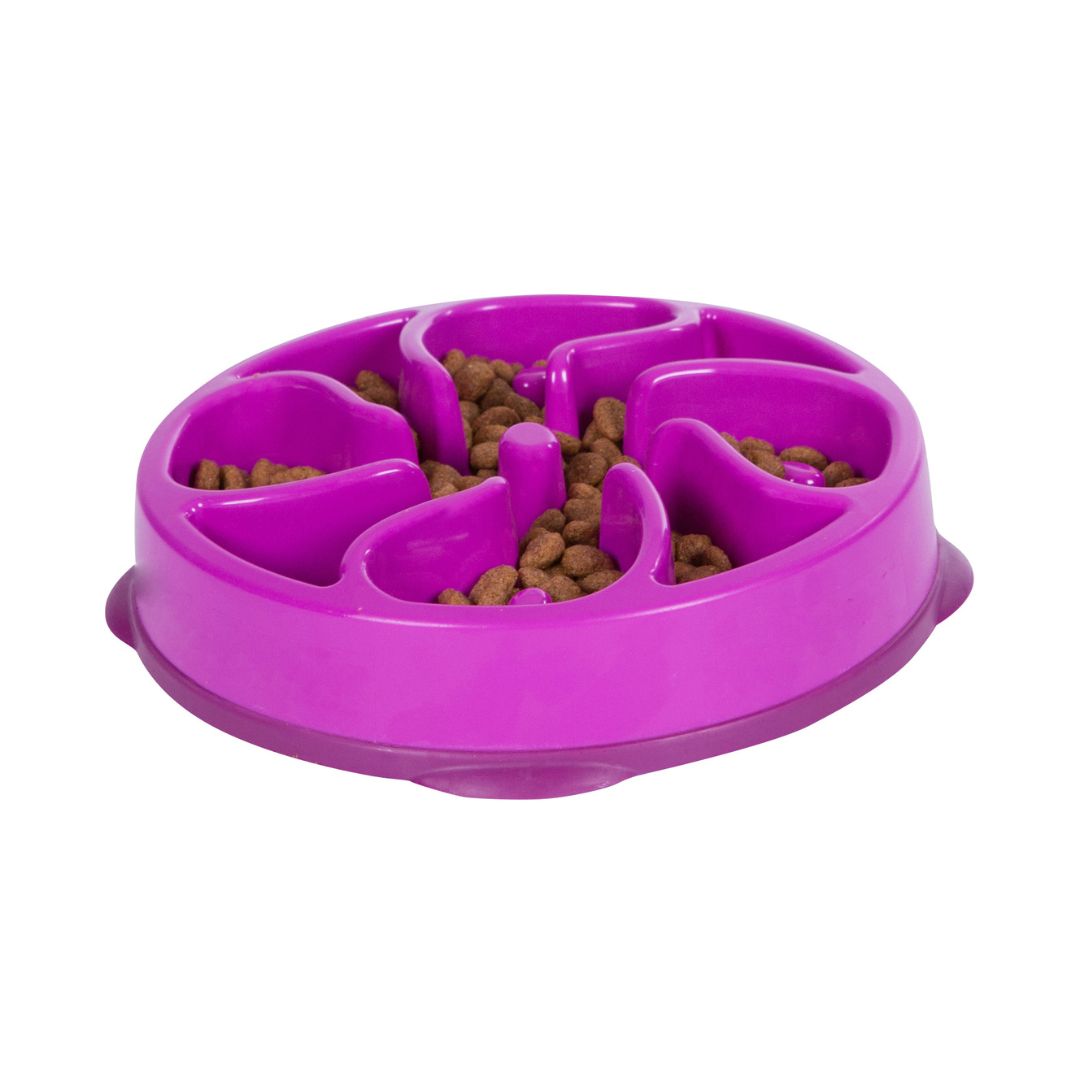Outward Hound Fun Feeder Purple 4