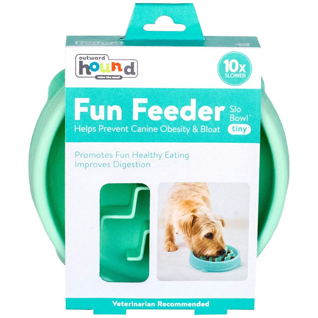 Outward Hound Fun Feeder Tiny Mint 6