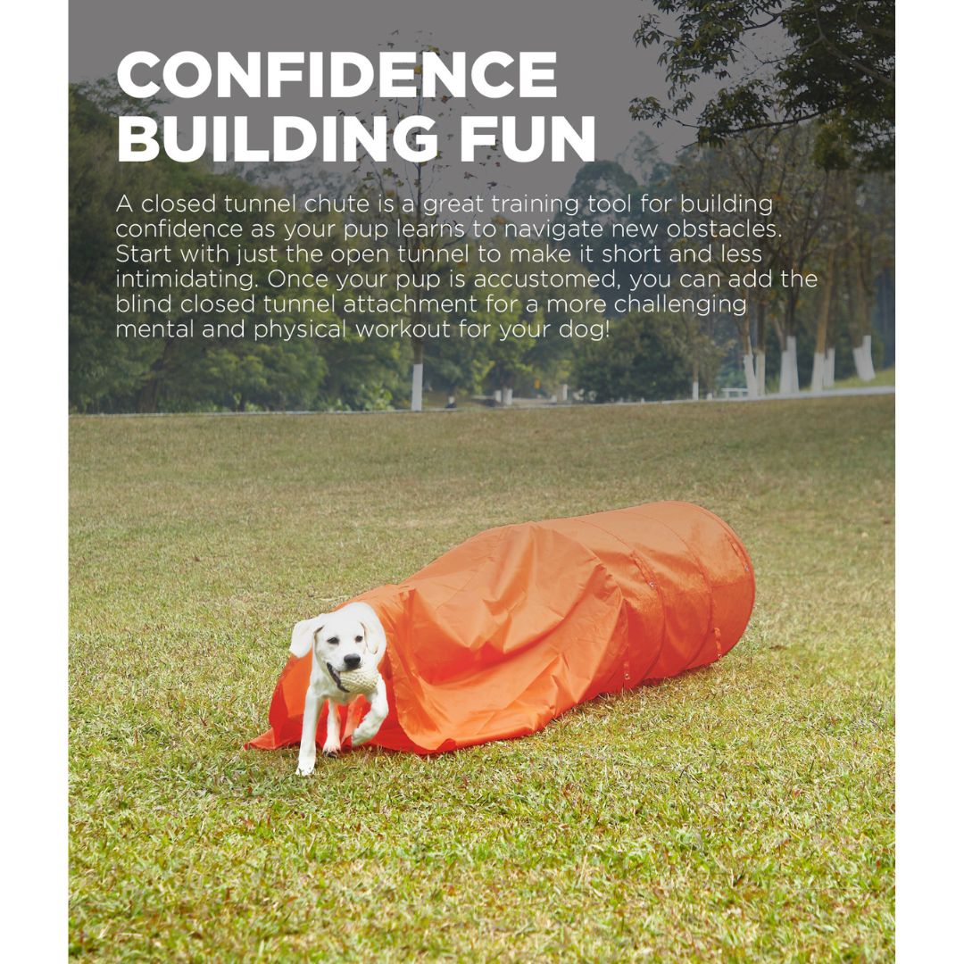 Outward Hound ZipZoom Closed Agility Tunnel 2