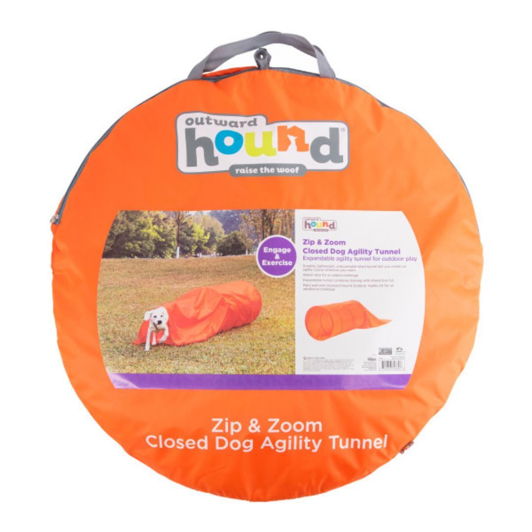 Outward Hound ZipZoom Closed Agility Tunnel 6