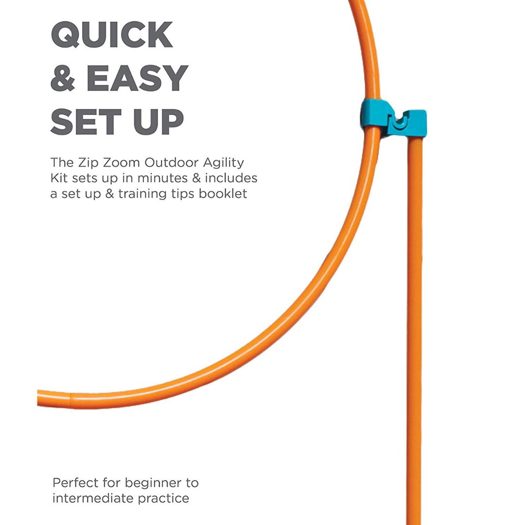 Outward Hound ZipZoom Outdoor Agility Kit 2