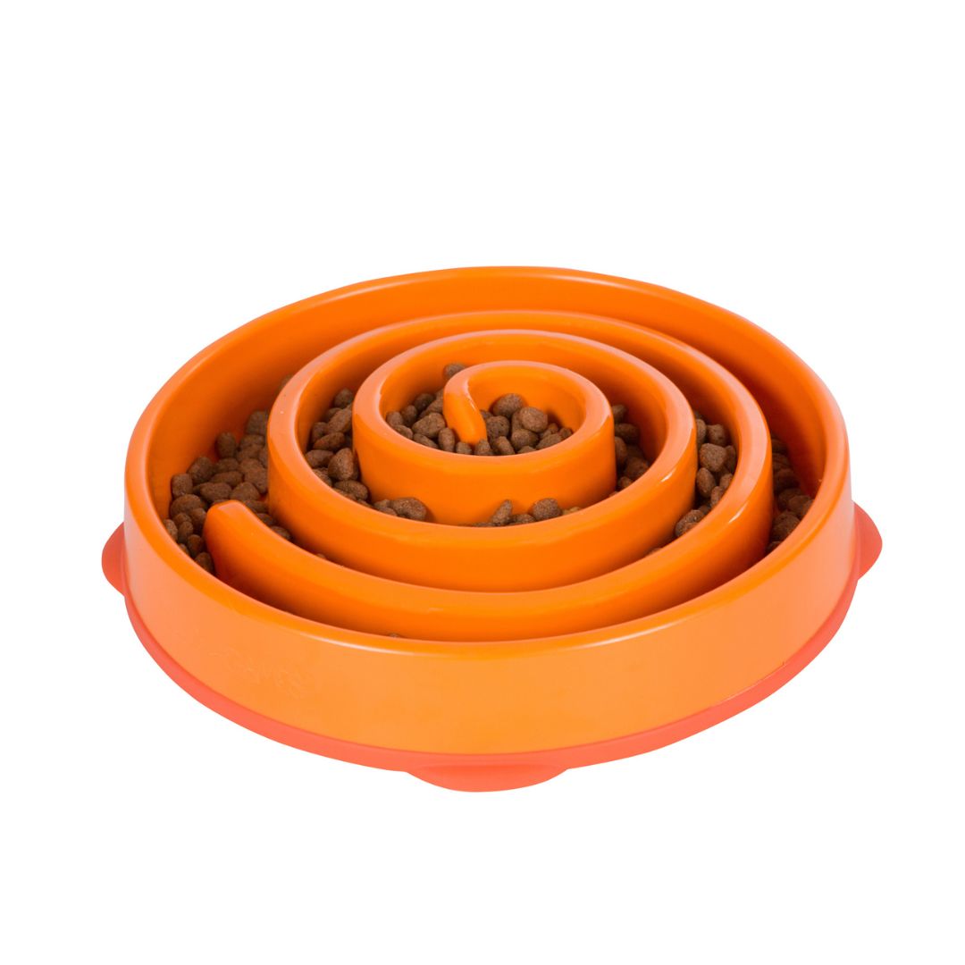 Outward Hound Fun Feeder Orange 5