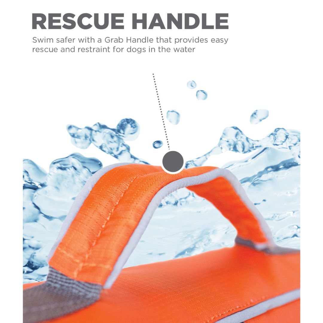 Ripstop Orange Life Jacket