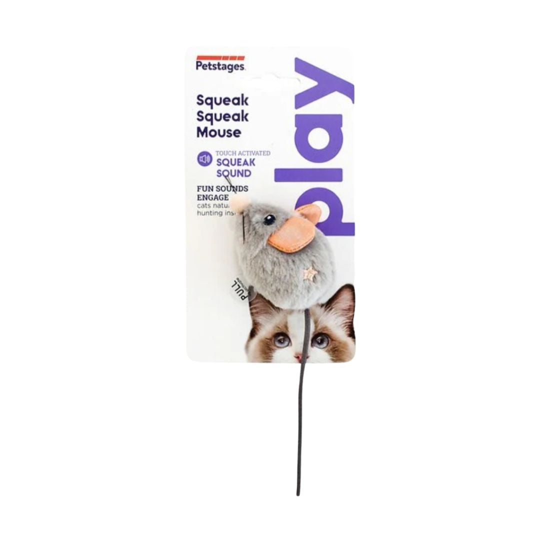 Grey Squeak Squeak Mouse