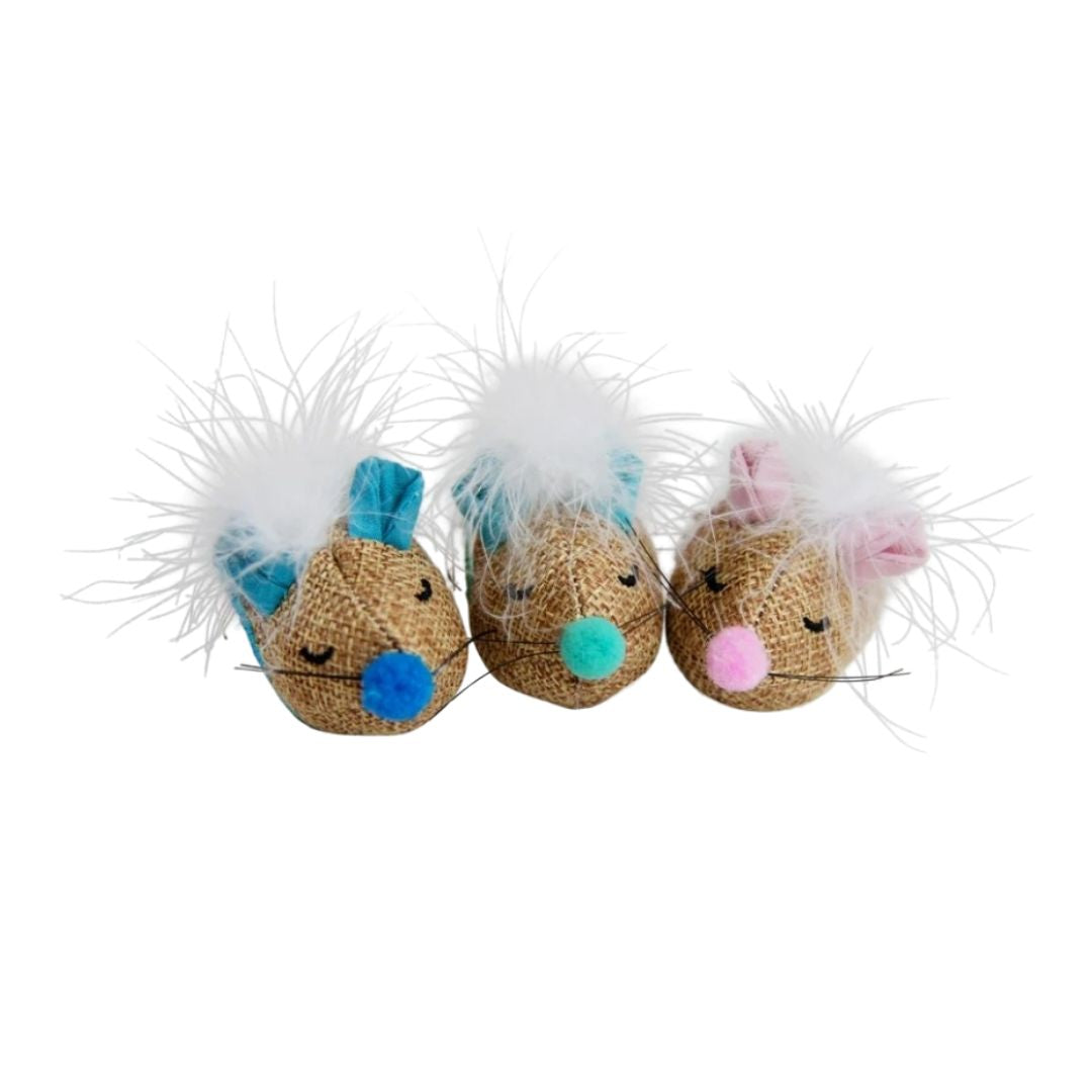 Petstages Mousin Around Hid 'n Treat (3pk)