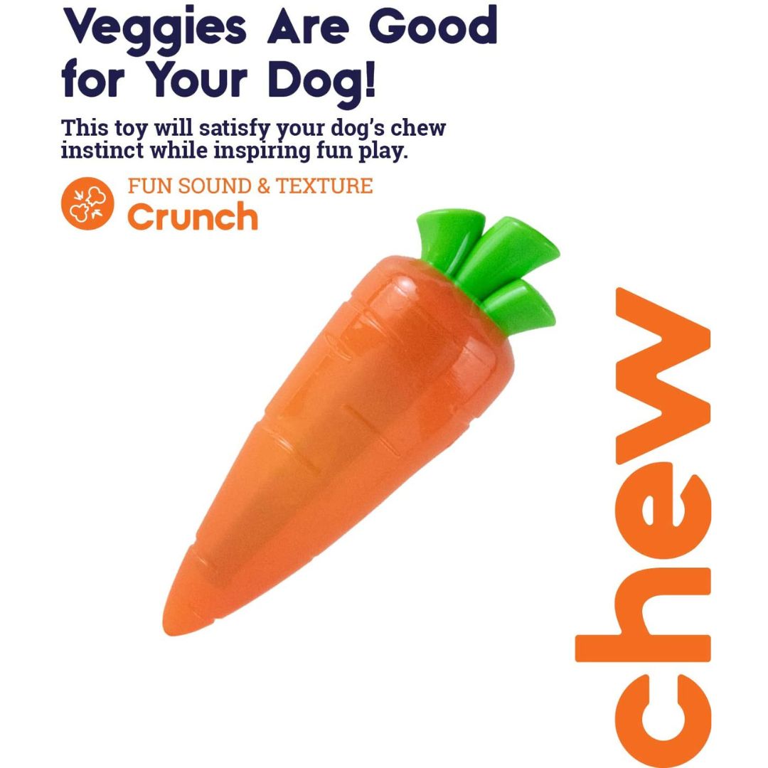 Petstages Crunch Veggies Carrot Large