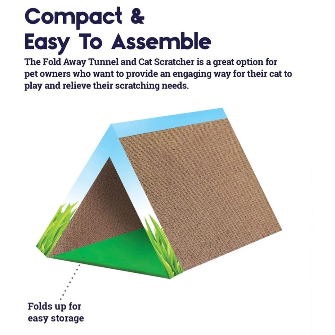 Petstages® Fold Away Scratch Tunnel