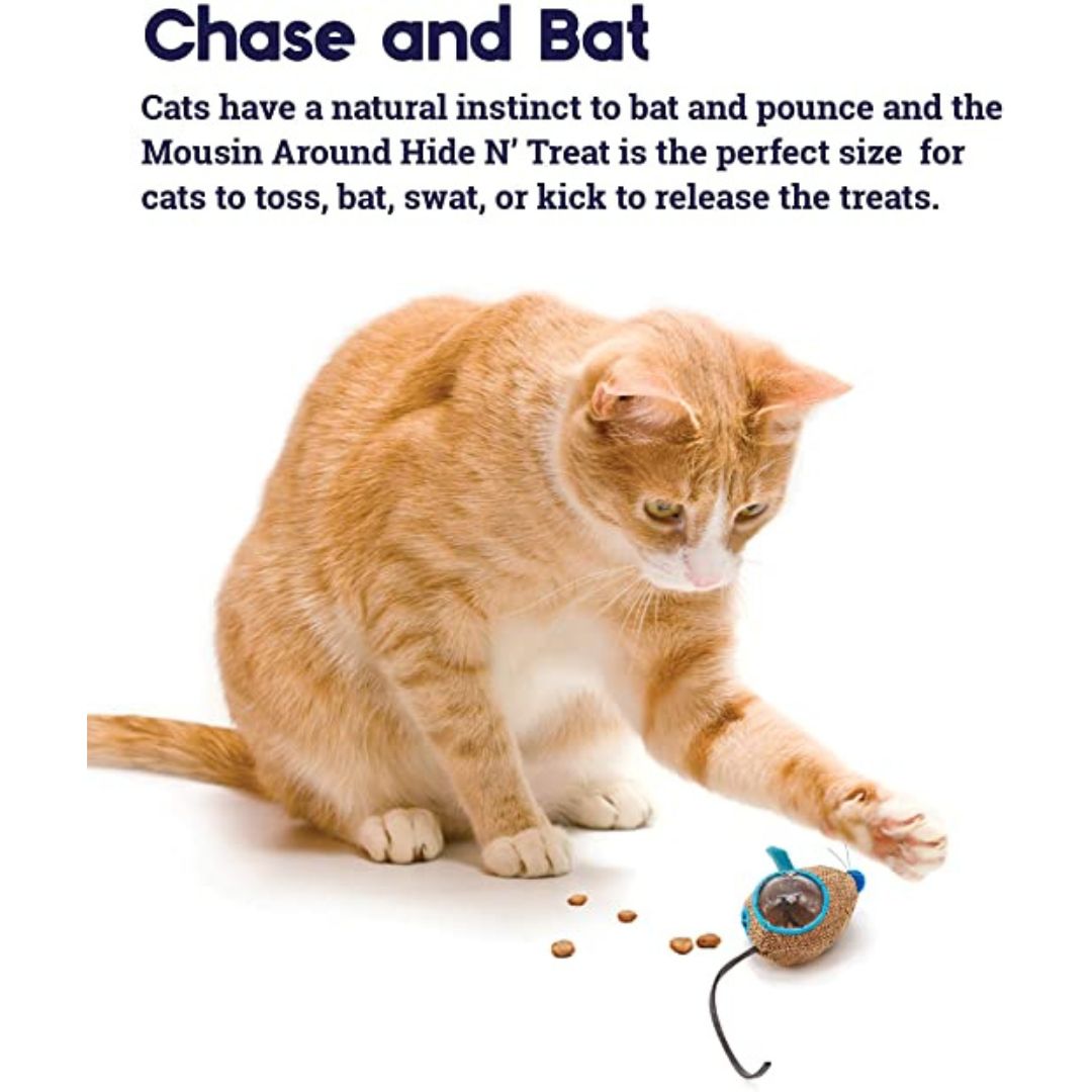 Petstages Mousin Around Hid 'n Treat (3pk)