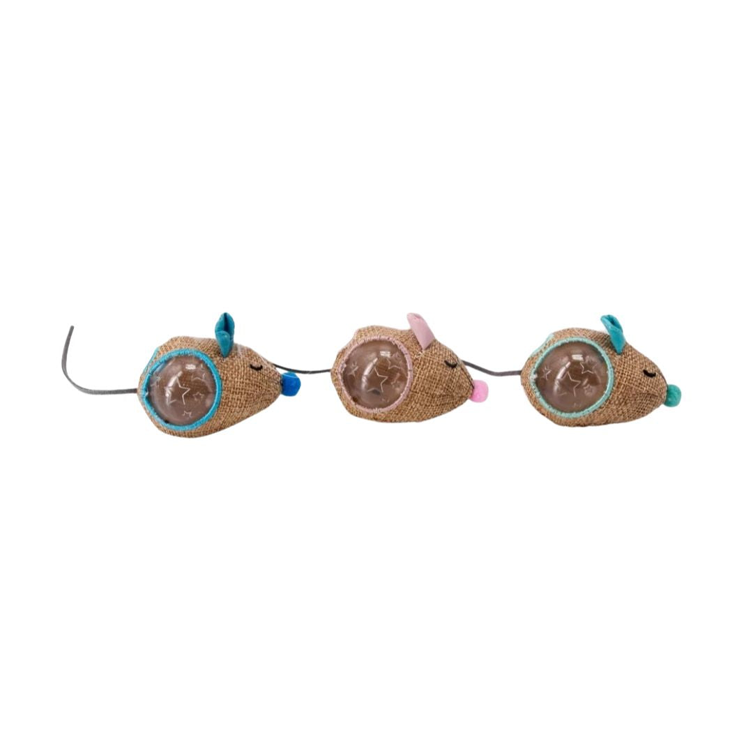 Petstages Mousin Around Hid 'n Treat (3pk)