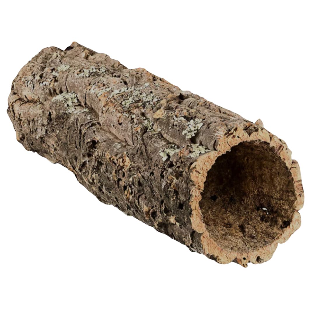 Cork Log Tunnel For Small Animals