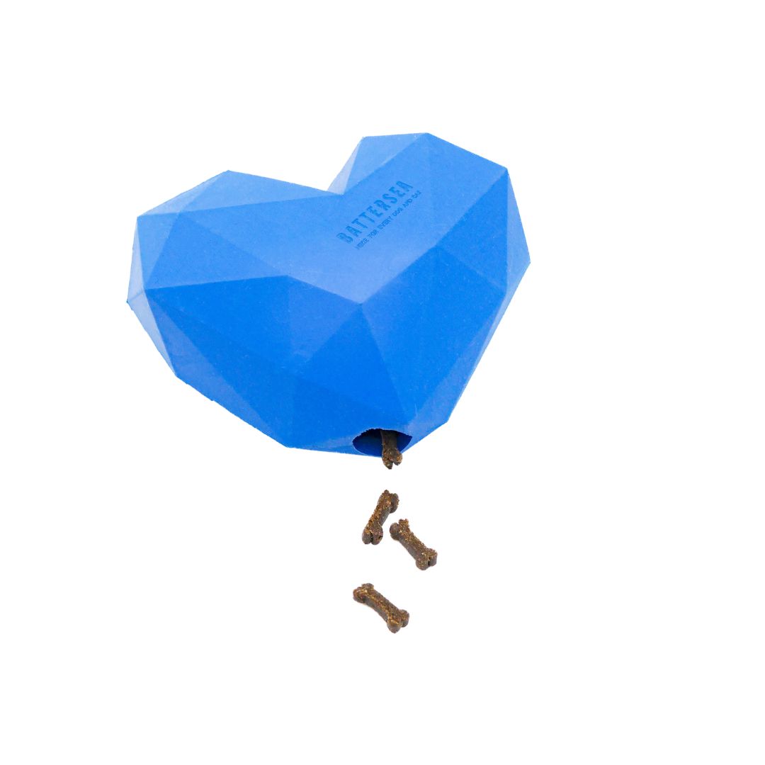 Rosewood Battersea Rubber Heart Treat Toy