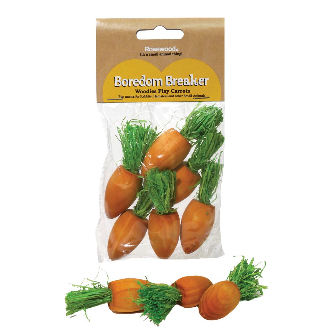 Rosewood Boredom Breakder Wooden Play Carrots