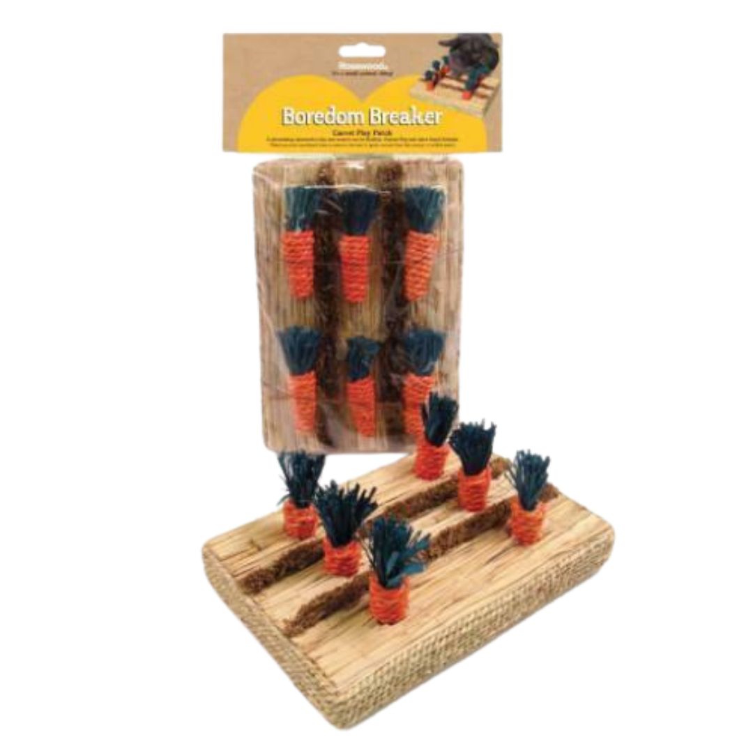 Rosewood Carrot Play Patch