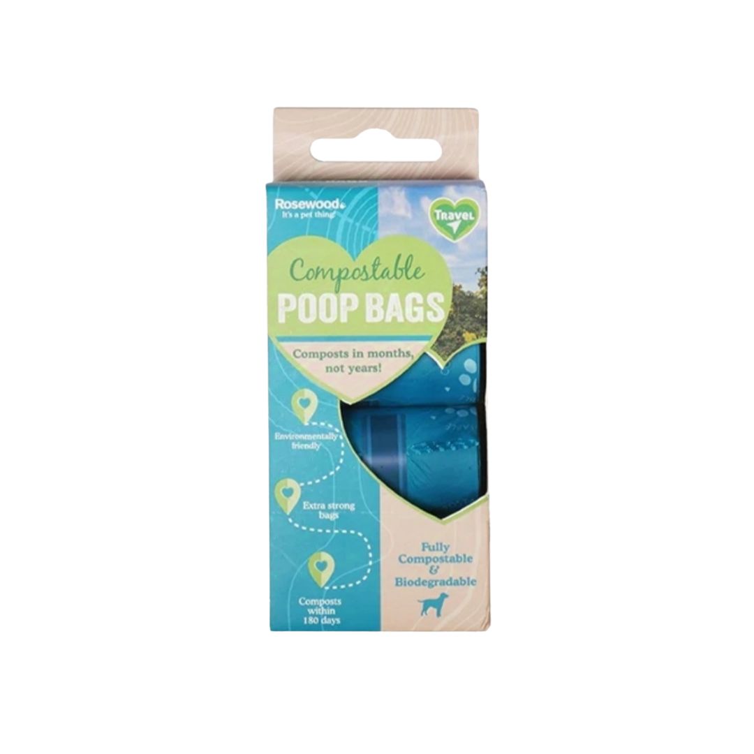Compostable Dog Poop Bag 15 x 4 Rolls