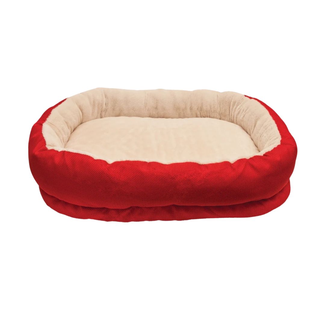 Rosewood Pet Bedding Red Orthopeadic Bed