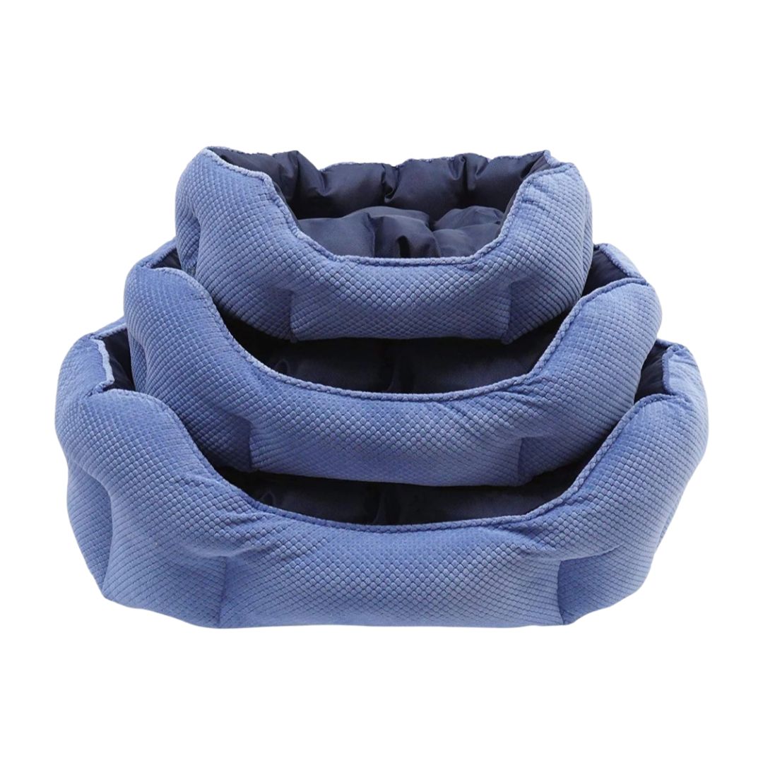 Rosewood Quilted Navy Water-Resistant Beds