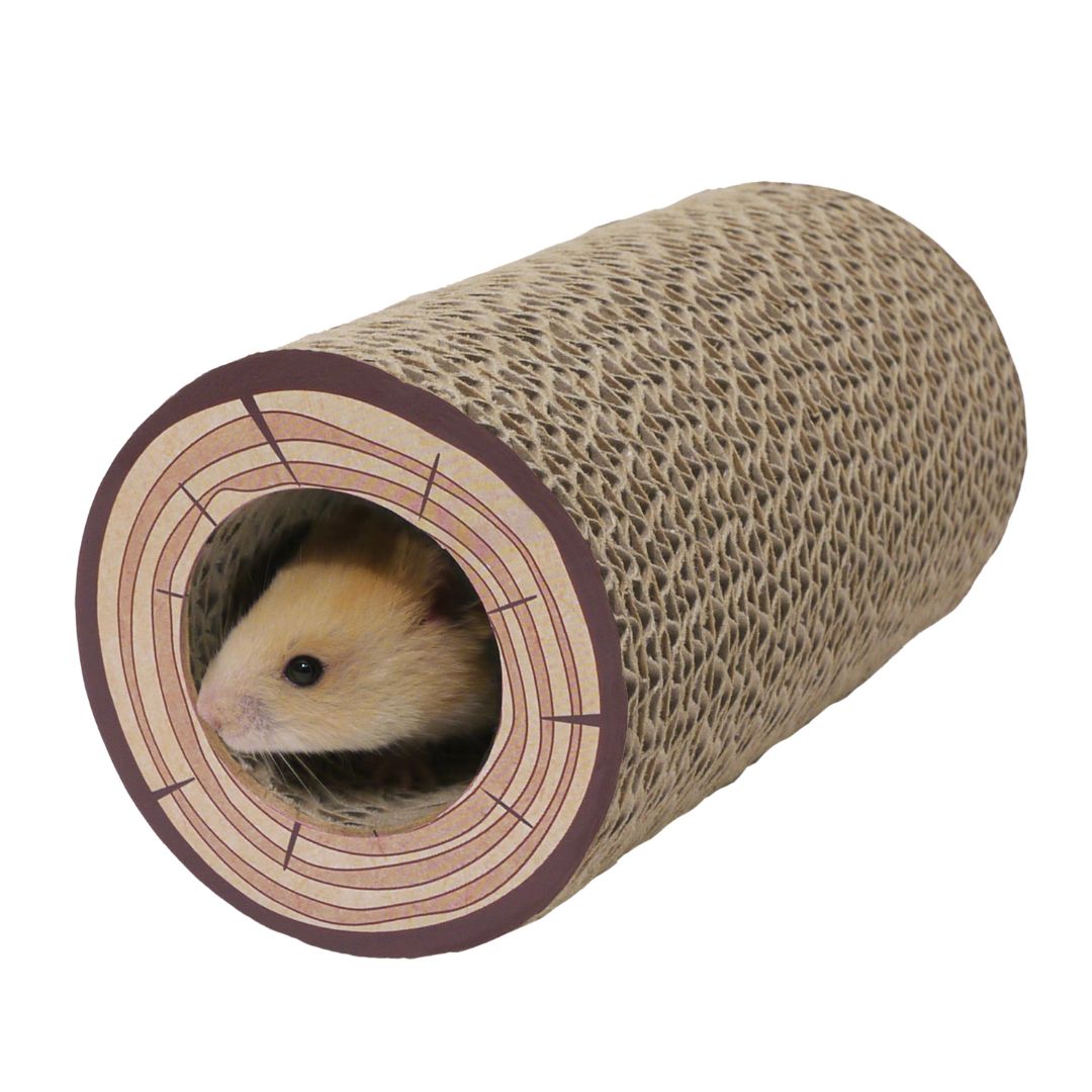 Rosewood Shred-a-Log Corrugated Tunnel 1