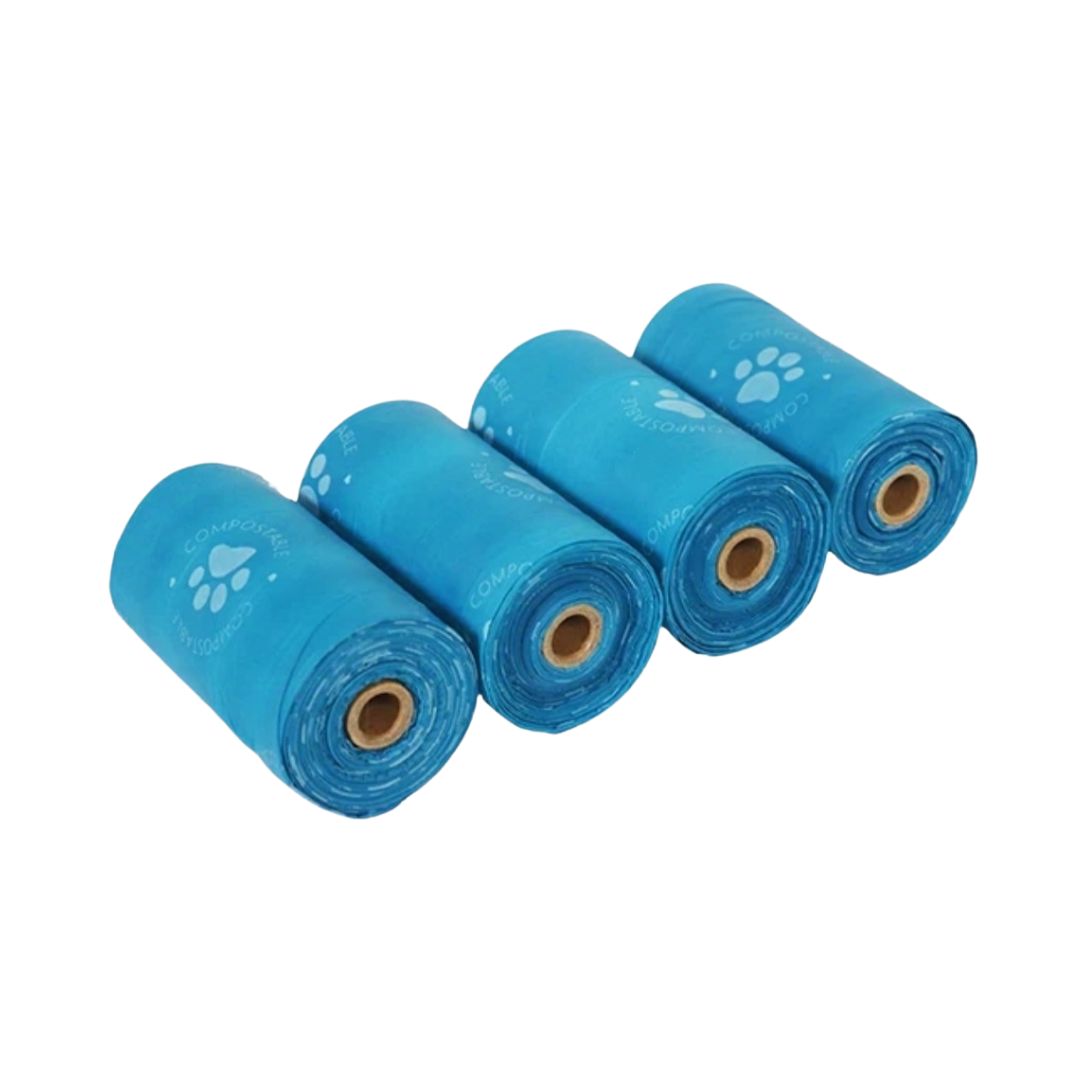 Compostable Dog Poop Bag 15 x 4 Rolls