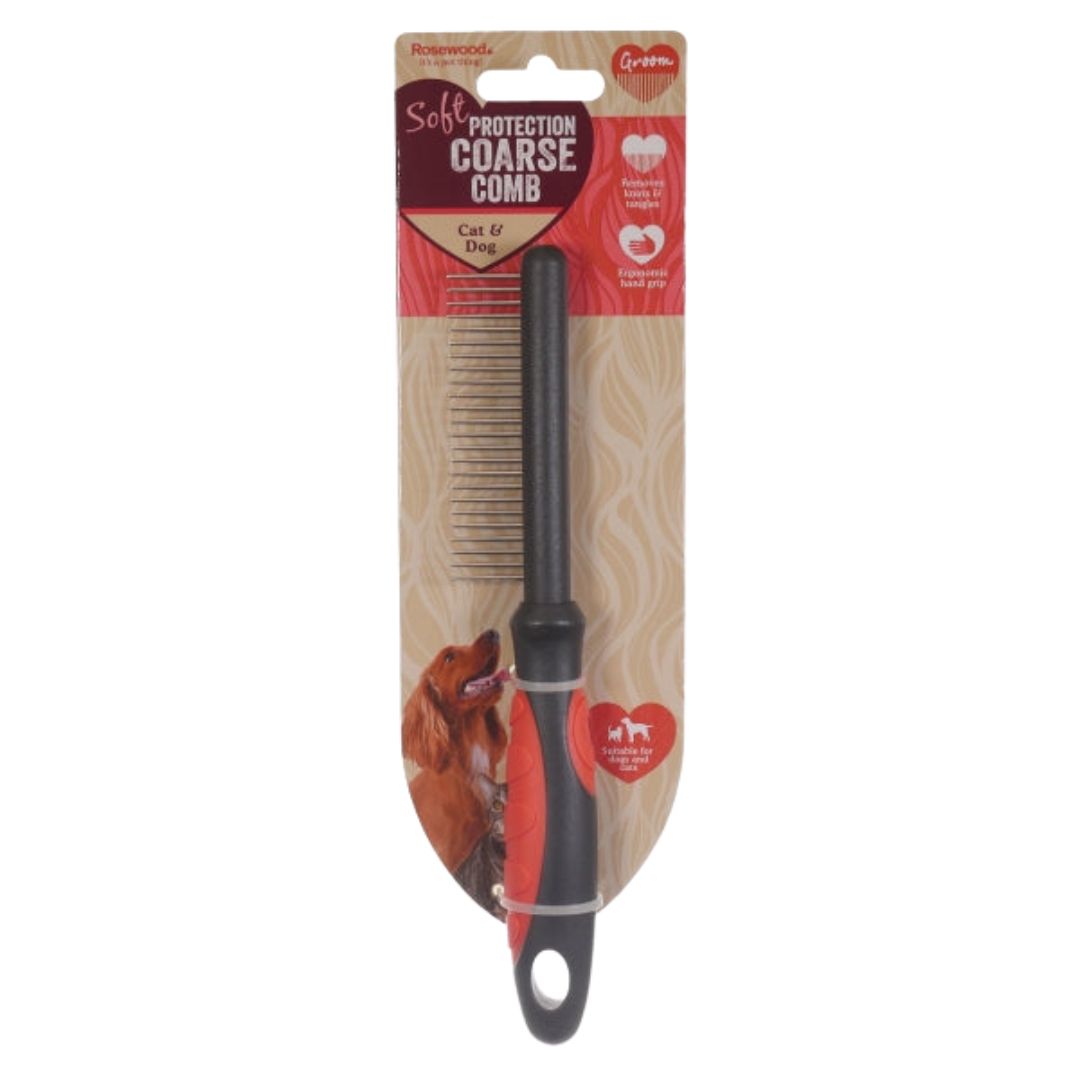 Rosewood Salon Grooming Combs