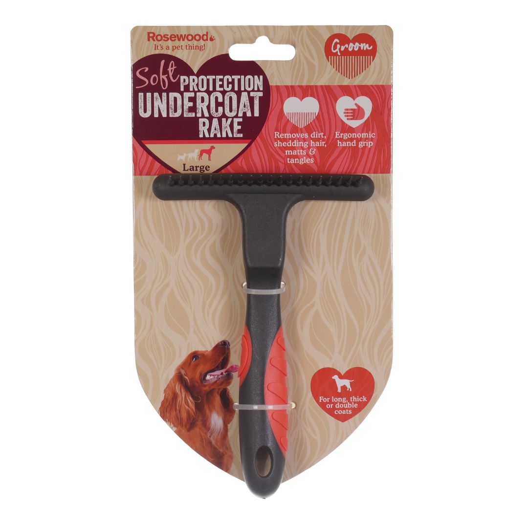Salon Grooming Soft Protection Undercoat Rake