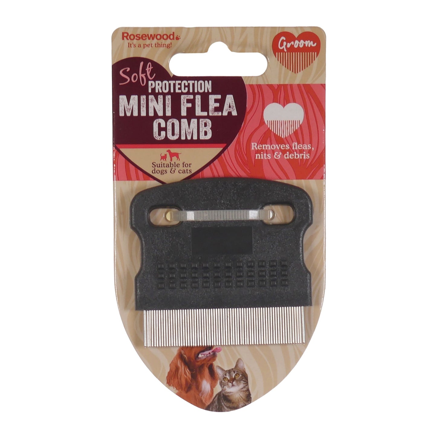 Salon Grooming Mini Flea Comb