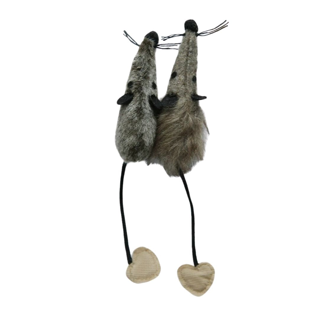 Jolly Moggy Silvervine Plush Mice