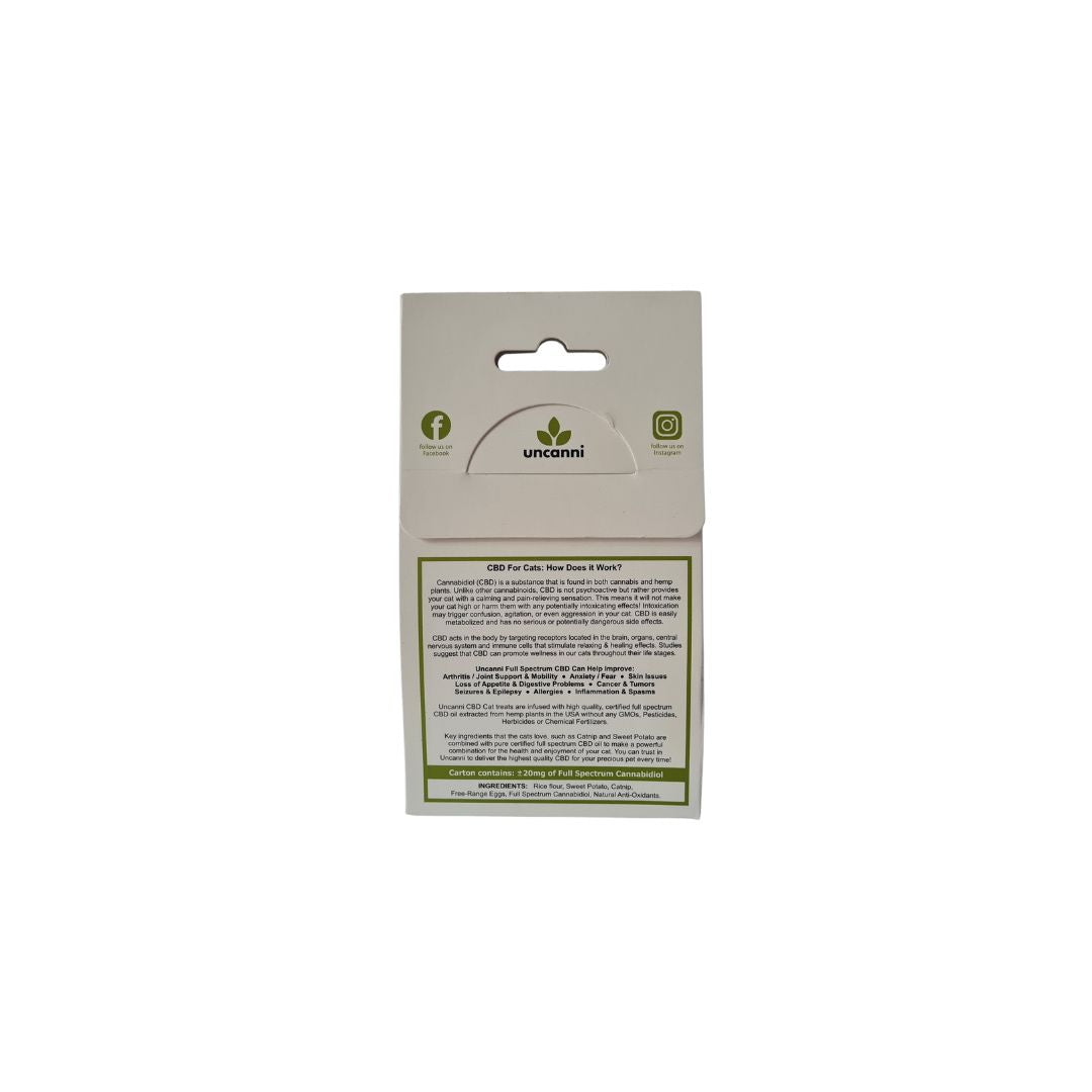 Uncanni Full Spectrum CBD Cat Treats 100g