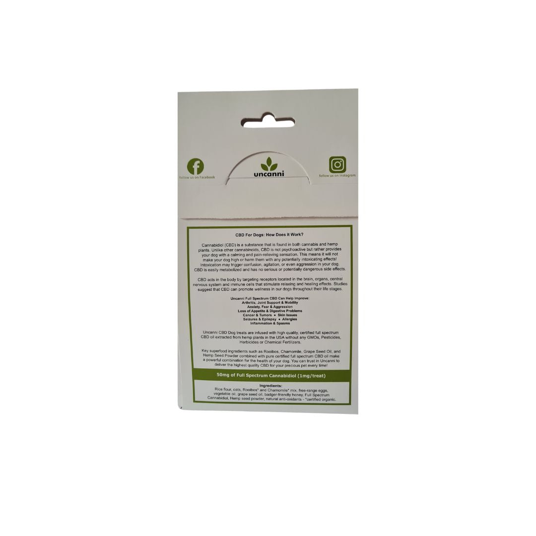 Uncanni Full Spectrum CBD Dog Treats 250g