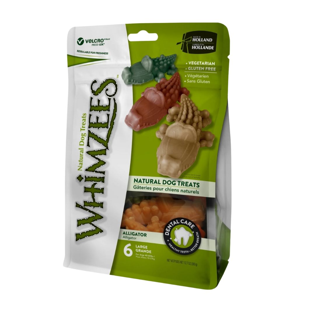 Whimzees Large Alligator Value Bag (6pc)