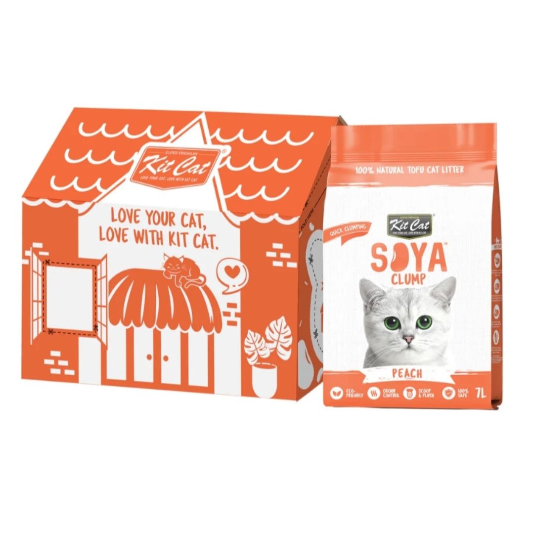 Kit Cat Soya Clump Cat Litter Bulk Deal (7L x 6)