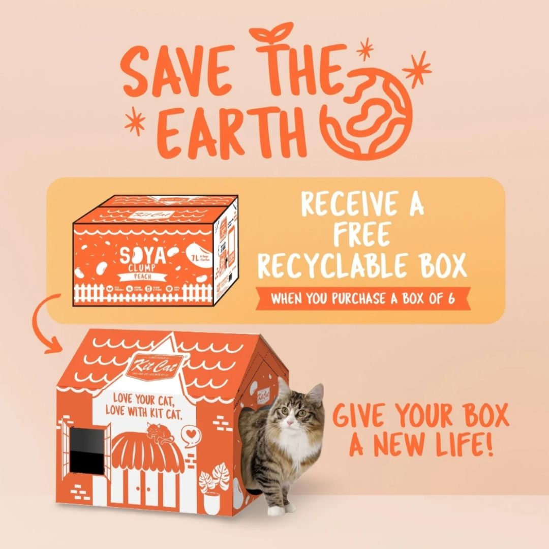 Kit Cat Soya Clump Cat Litter Bulk Deal (7L x 6)