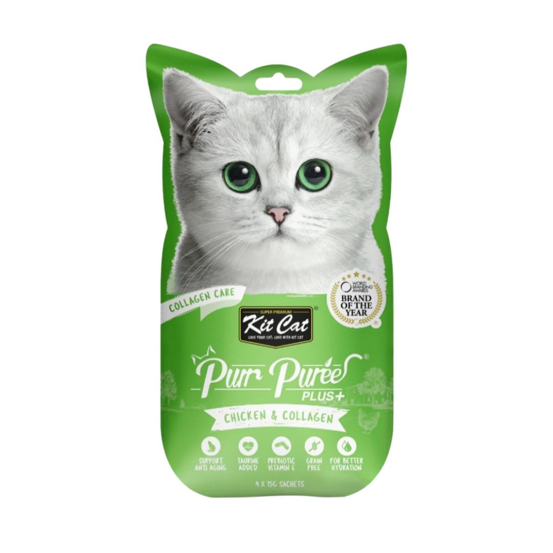 Purr Puree Plus+ (4 x 15g)