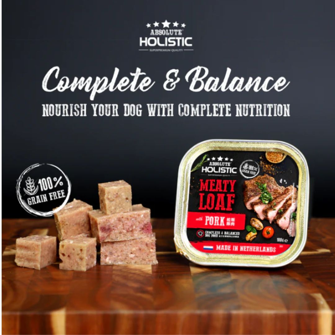 Absolute Holistic Meaty Loaf for Dogs (Bulk - 16 Trays)