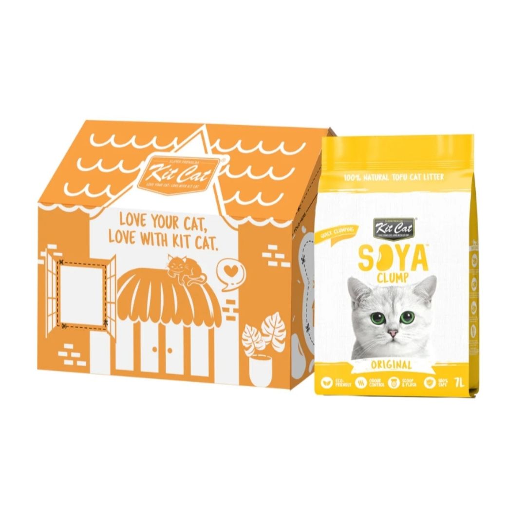 Kit Cat Soya Clump Cat Litter Bulk Deal (7L x 6)