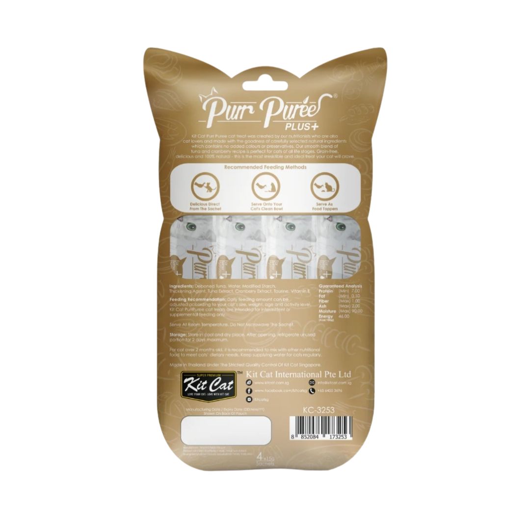 Purr Puree Plus+ (4 x 15g)