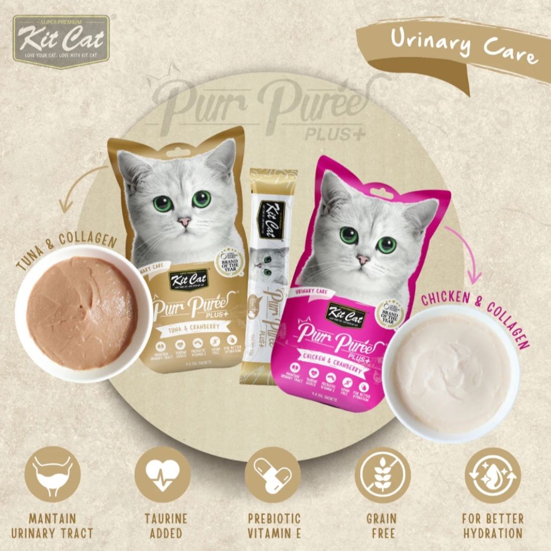 Purr Puree Plus+ (4 x 15g)