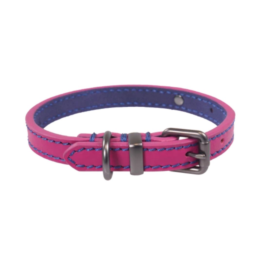 Rosewood & Joules - Pink Leather Collars
