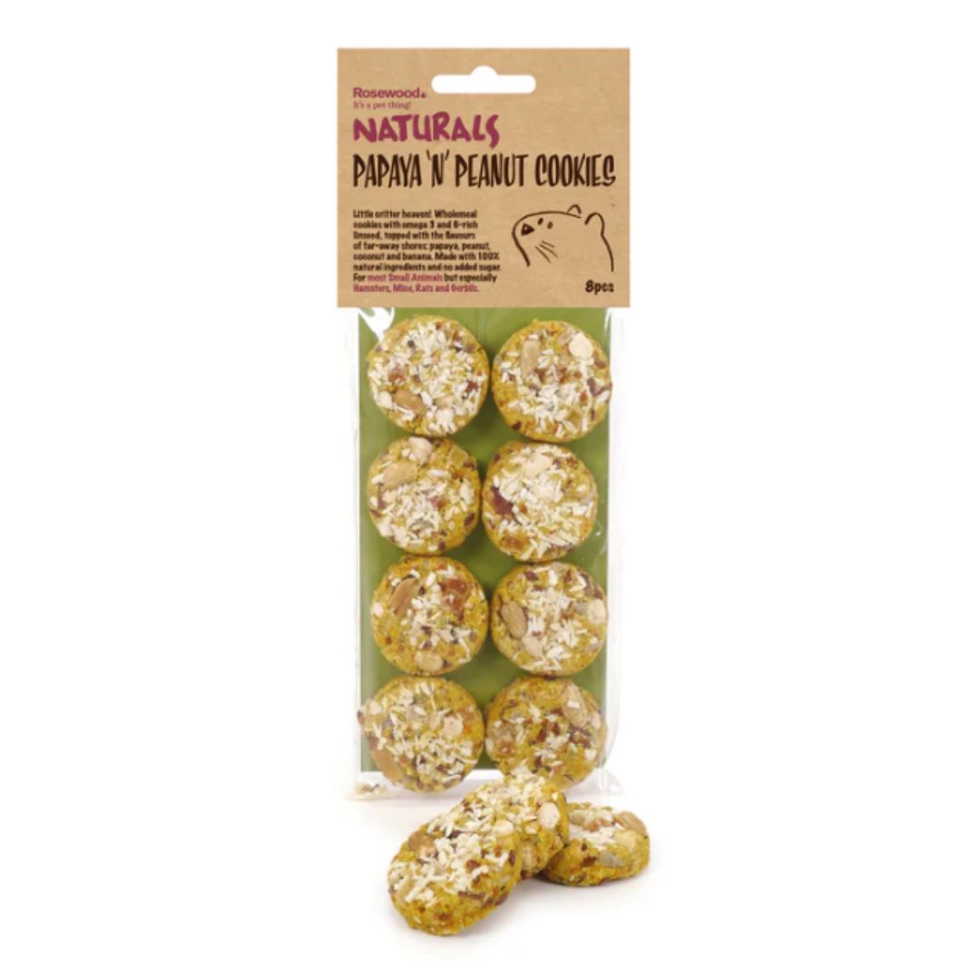 Rosewood Papaya 'n' Peanut Cookies 8pc