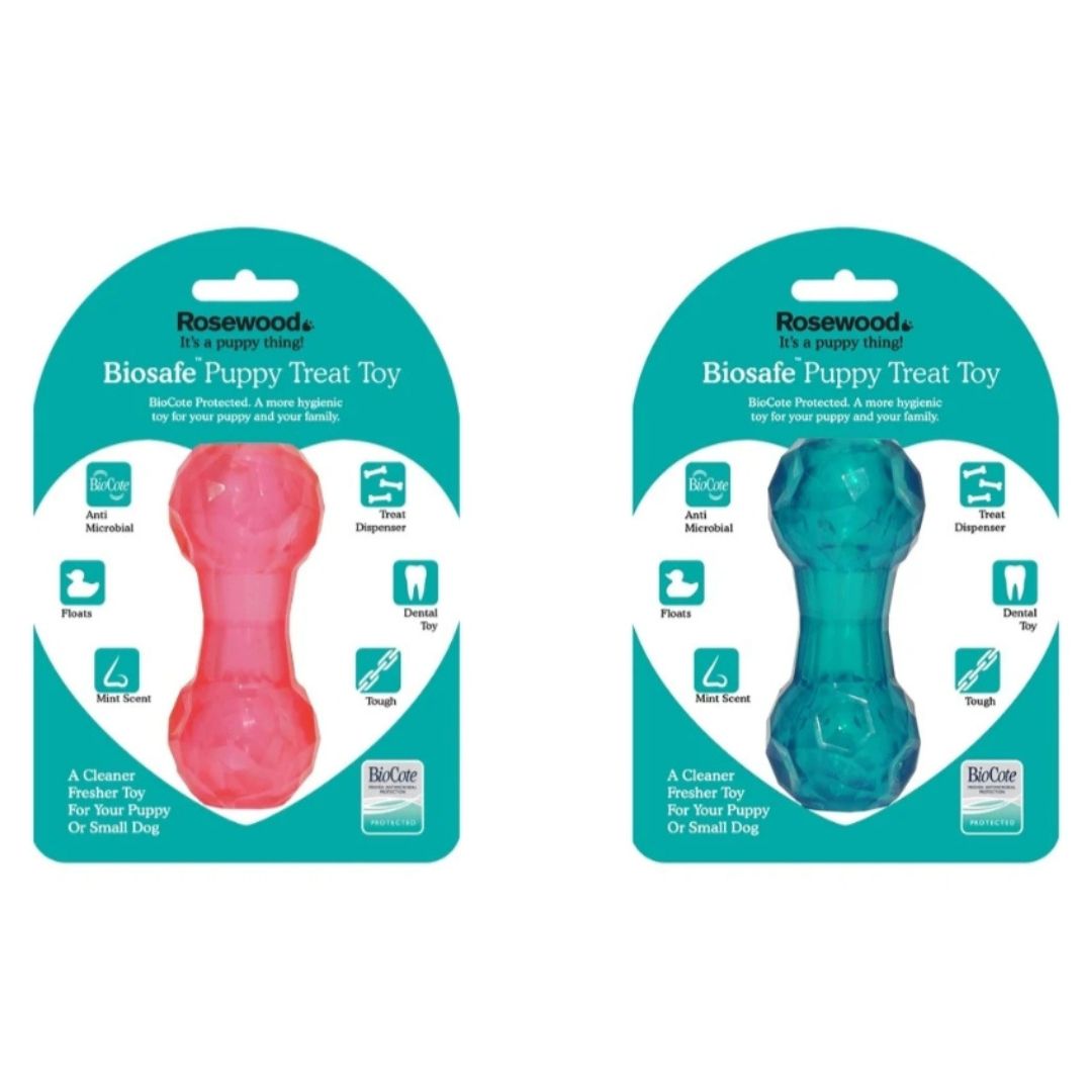 Biosafe Puppy Treat Dumbbell