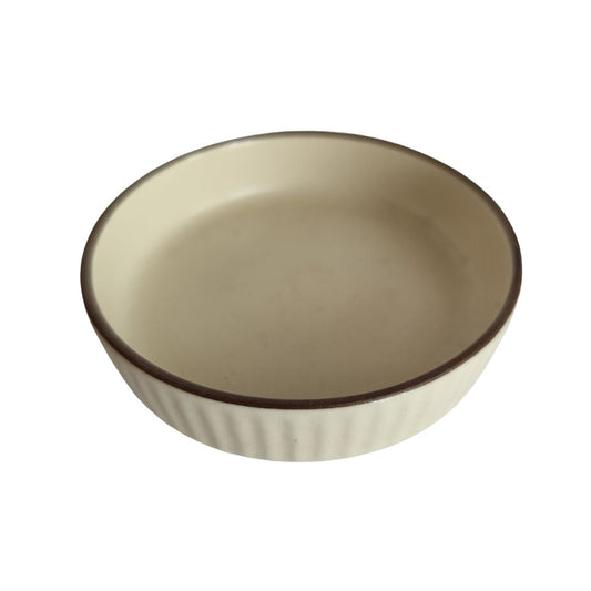 Small Animal Food & Water Bowls - Vanilla Stone