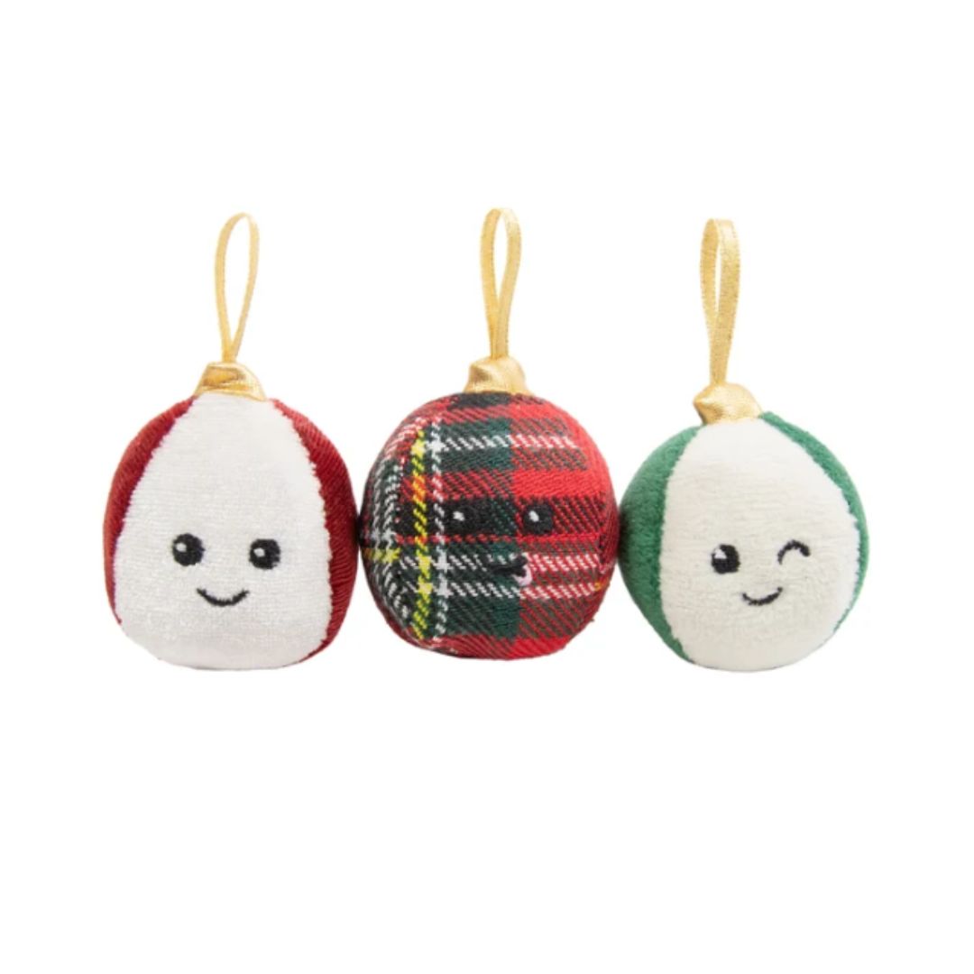 Festive Bauble Trio