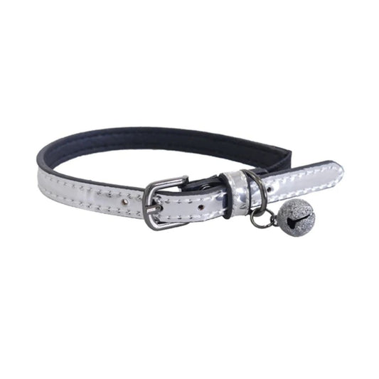 Rosewood Cat Collar Silver