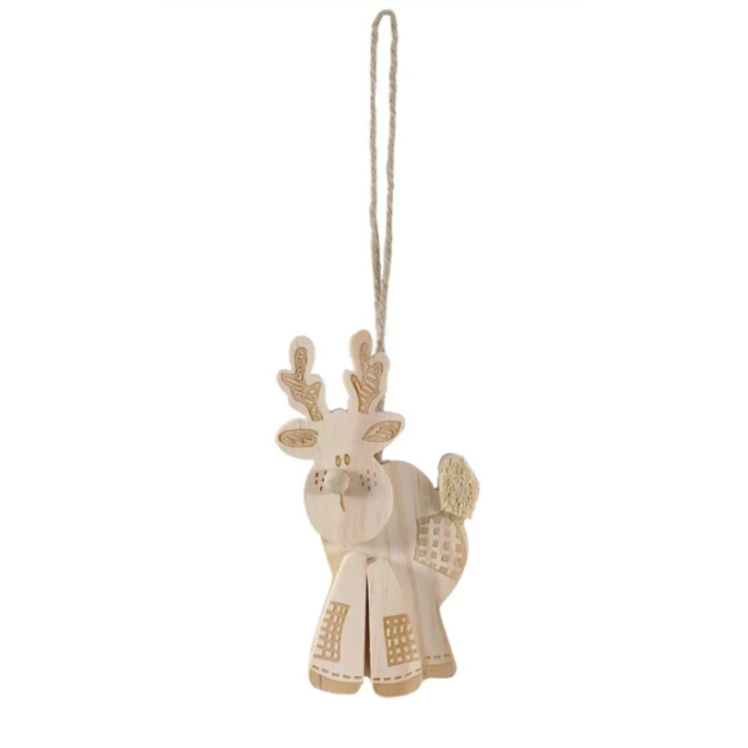 Patchwork Reindeer Gnaw