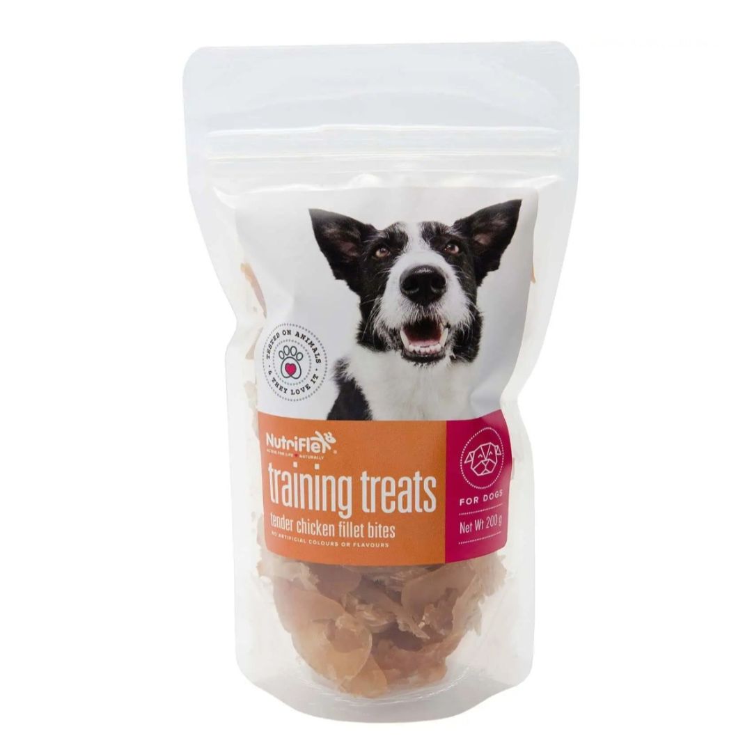 NutriFlex® Training Treats - Free Range Chicken Fillet Tender Bites For Dogs (200g)
